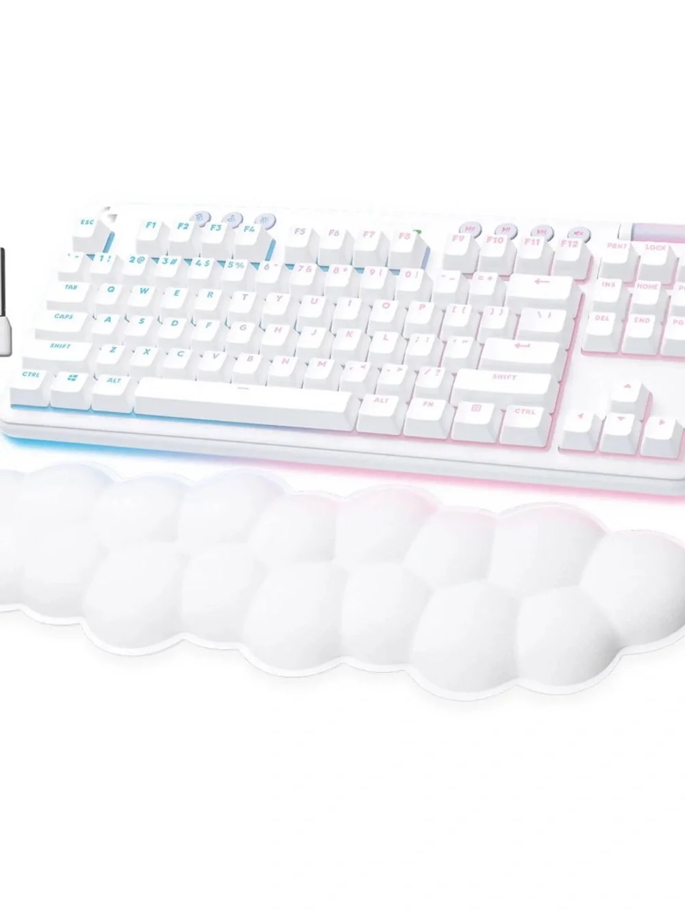 G715 Lightspeed Wireless Clicky Keyboard white